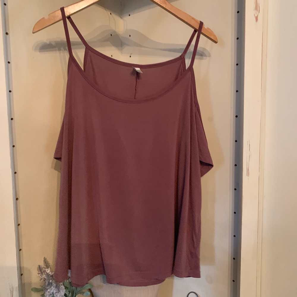Mudd Cold Shoulder Top, Size XL